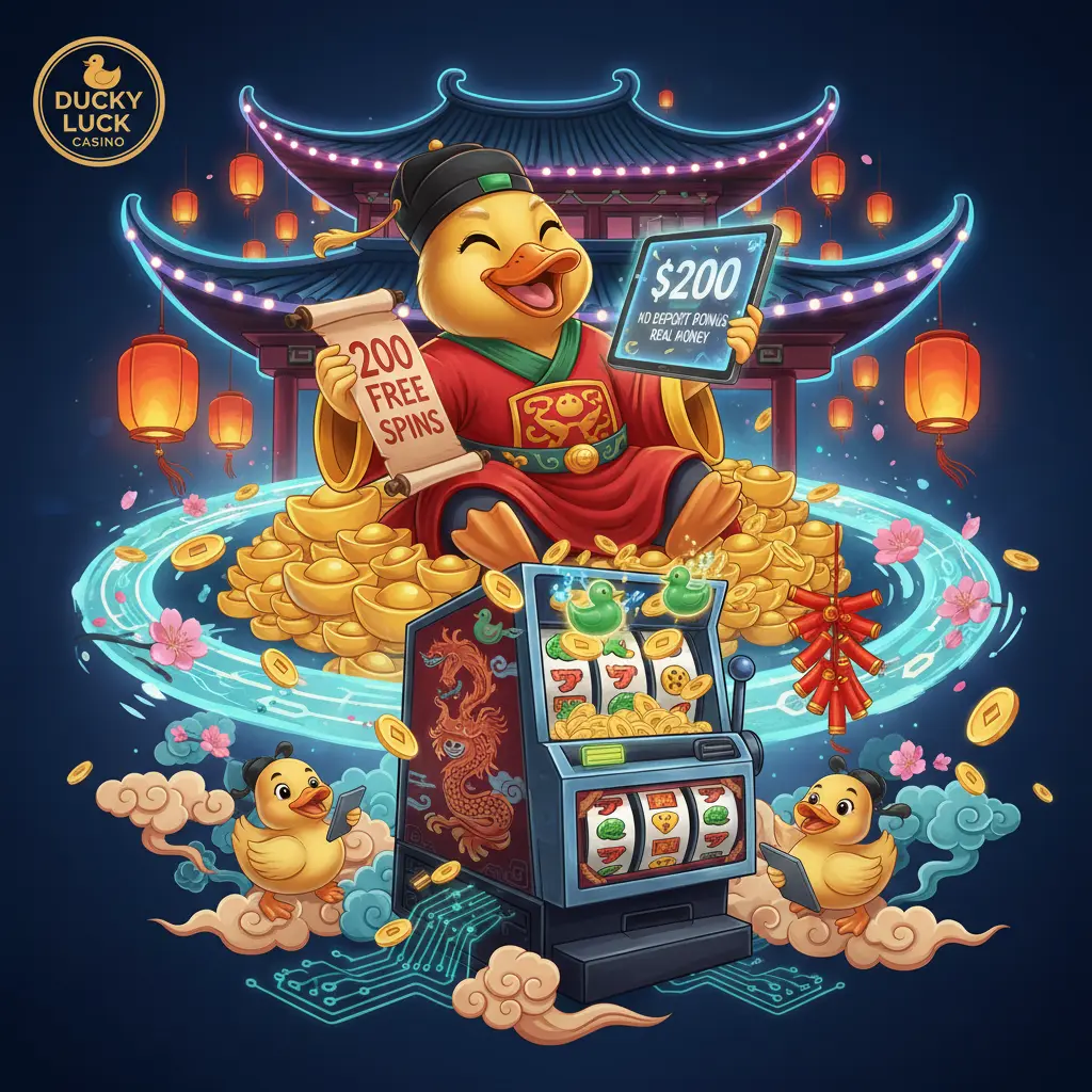 $200 no deposit bonus 200 free spins real money - DuckyLuck