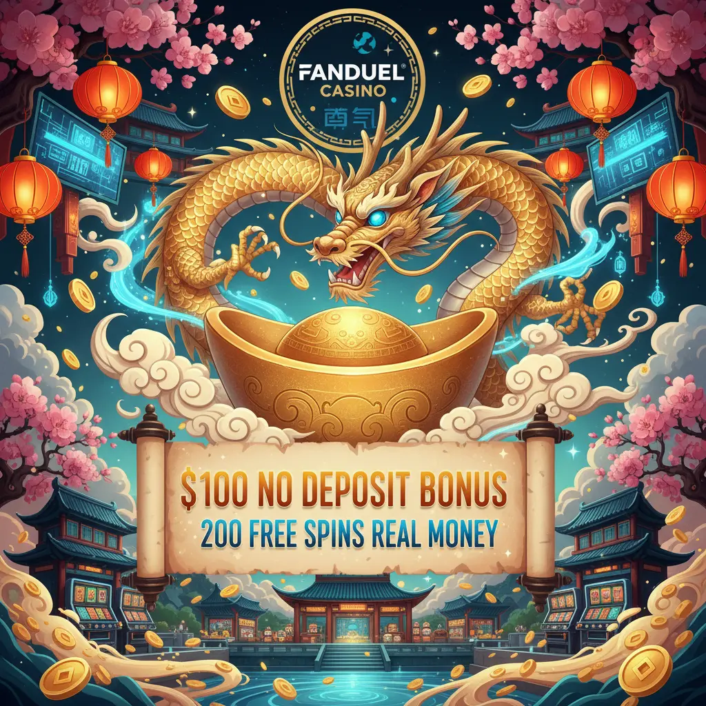 $100 no deposit bonus 200 free spins real money - FanDuel